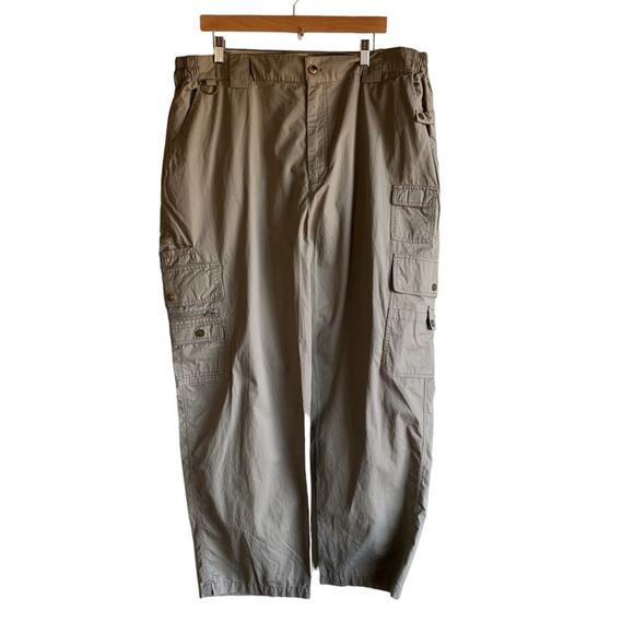 Orton Brothers Tan Cargo Utility Pants Size 42 X 29 - Picture 1 of 16